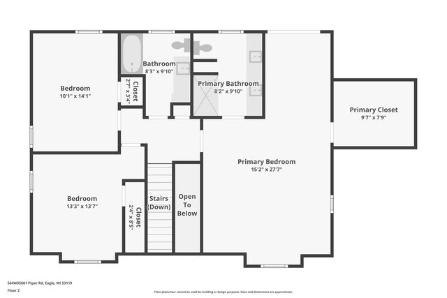 S64W35601 Piper ROAD, Eagle, WI 53119