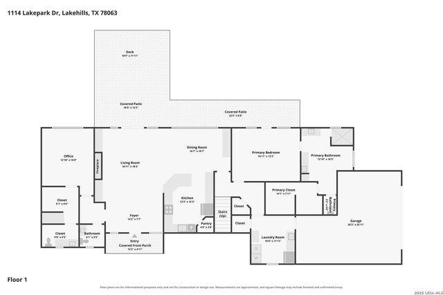1114 Lakepark Dr, Lakehills, TX 78063