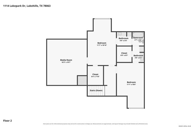 1114 Lakepark Dr, Lakehills, TX 78063