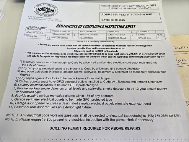 1922 Wisconsin Avenue, Berwyn, IL 60402