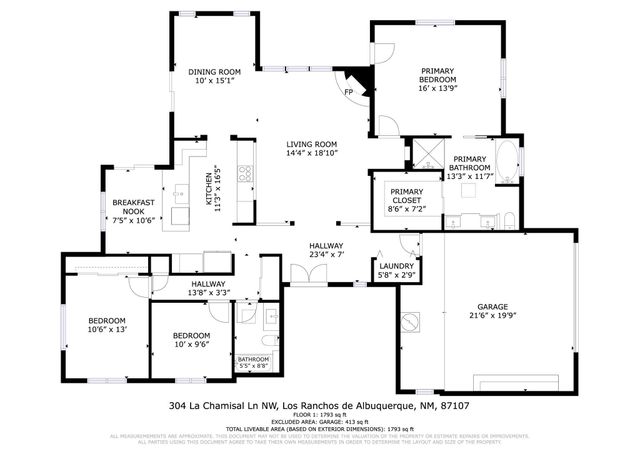 304 La Chamisal Lane NW, Los Ranchos, NM 87107