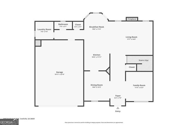 3980 Medlock Park Drive, Snellville, GA 30039