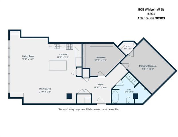 505 Whitehall Street SW 201, Atlanta, GA 30303