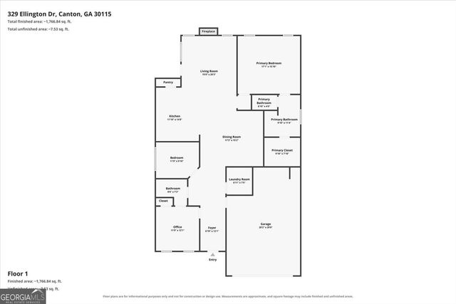 329 Ellington Drive, Canton, GA 30115