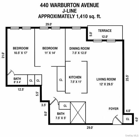 440 Warburton Avenu Avenue 4J, Yonkers, NY 10701