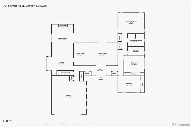 791 S Emporia Street, Denver, CO 80247