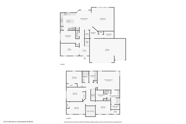 1340 Fieldcrest Lane, Greenwood, IN 46143