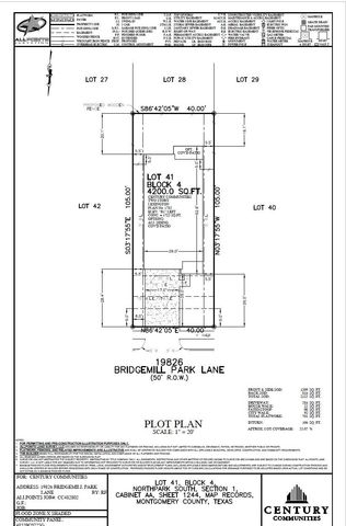 19826 Bridgemill Park Lane, Porter, TX 77365