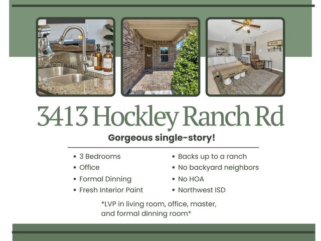 3413 Hockley Ranch Road, Fort Worth, TX 76262