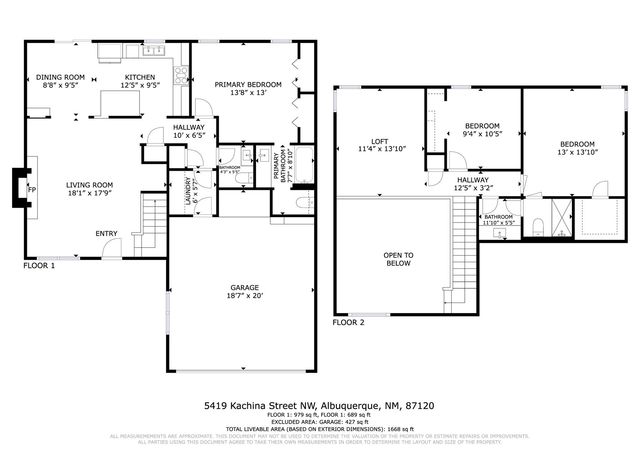5419 Kachina Street NW, Albuquerque, NM 87120