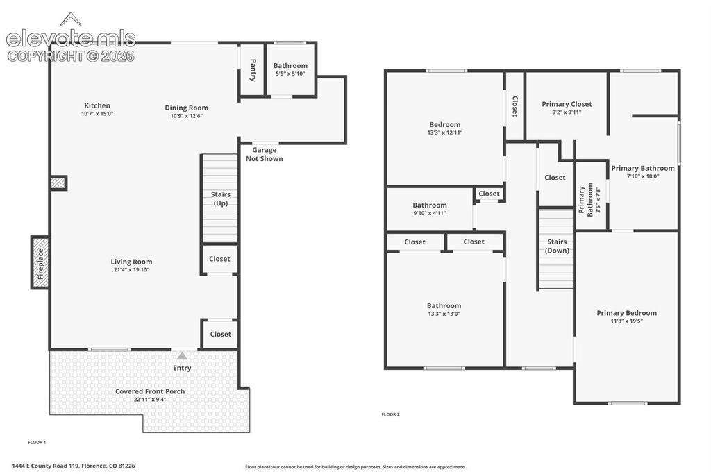 1444 County Road 119, Florence, CO 81226 — exterior