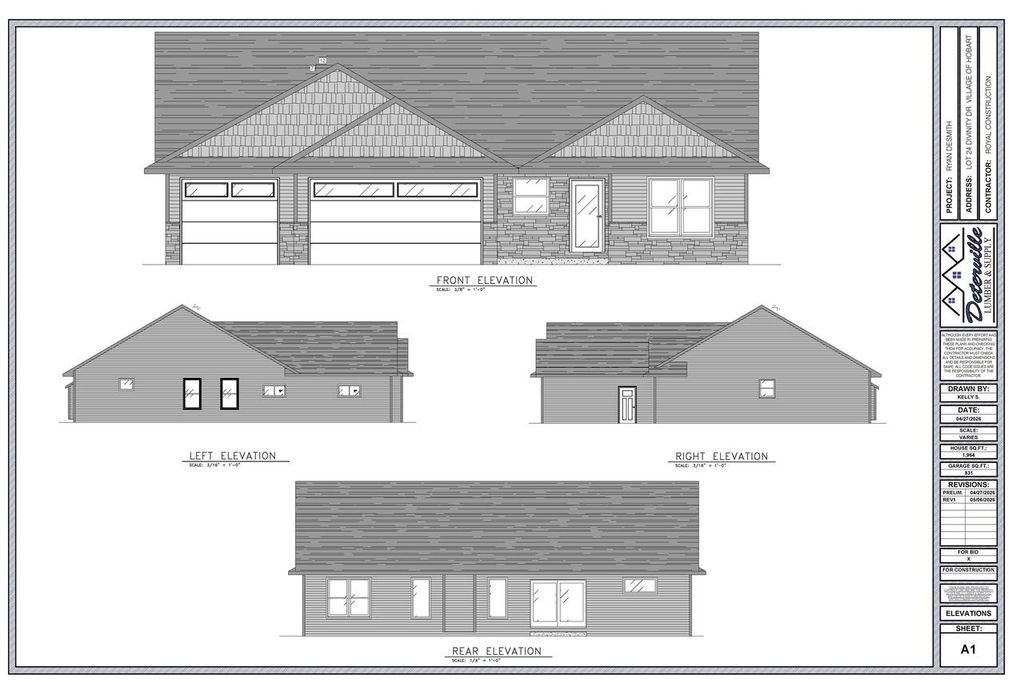 1379 DIVINITY DRIVE, Hobart, WI 54155