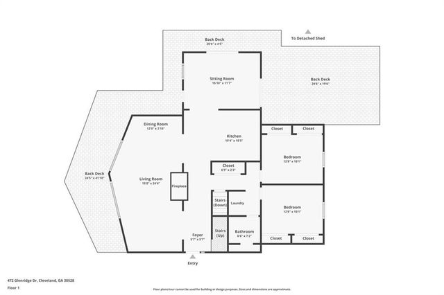 472 Glenridge Drive, Cleveland, GA 30528