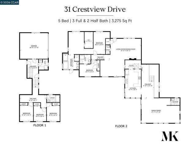 31 Crestview Drive, Orinda, CA 94563