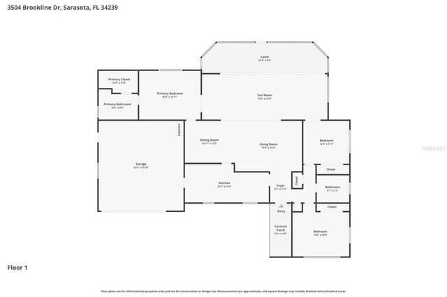 3504 BROOKLINE DRIVE, Sarasota, FL 34239