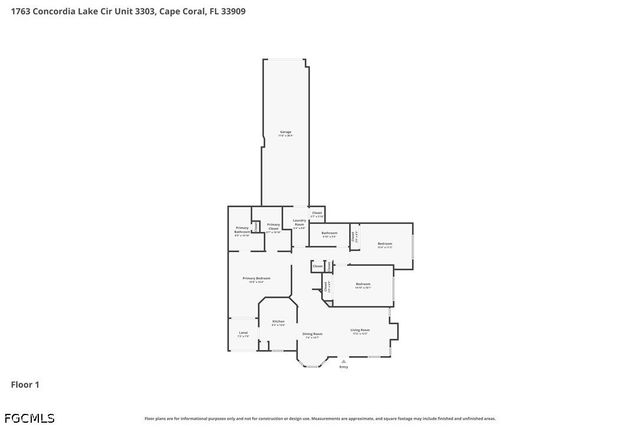1763 Concordia Lake CIR 3303, Cape Coral, FL 33909