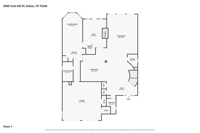 5909 Club Hill Place, Dallas, TX 75248