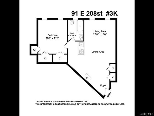 91 E 208th Street 3K, Bronx, NY 10467