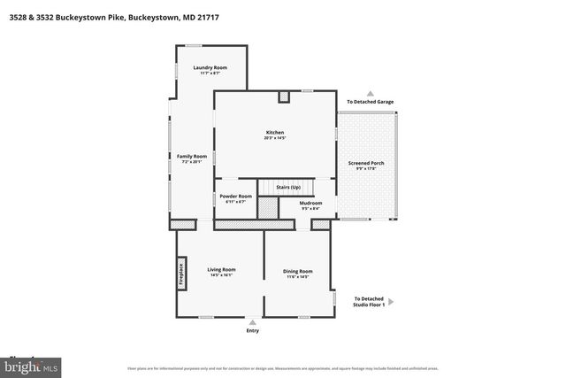 3528 & 3532 BUCKEYSTOWN PIKE, Buckeystown, MD 21717