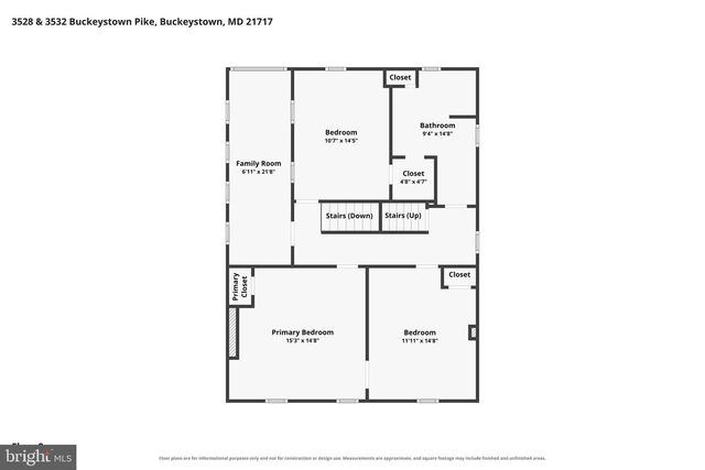 3528 & 3532 BUCKEYSTOWN PIKE, Buckeystown, MD 21717