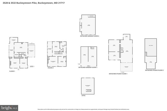 3528 & 3532 BUCKEYSTOWN PIKE, Buckeystown, MD 21717