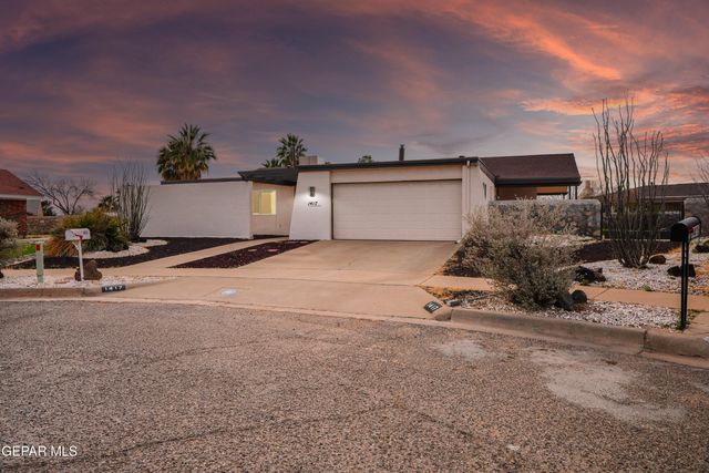1417 MONTE NEGRO Drive, El Paso, TX 79935