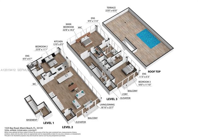 1525 Bay Rd 1525, Miami Beach, FL 33139
