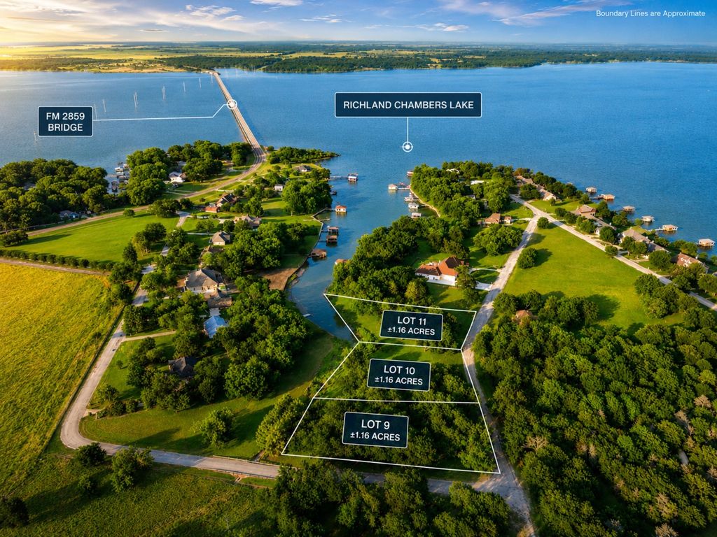 LOT 9,10,11 3.9 ACRES STARCREST ESTATES, Corsicana, TX 75109