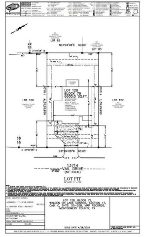 13714 Vail Drive, Montgomery, TX 77356