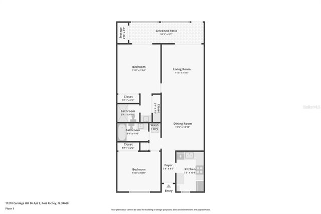 11210 CARRIAGE HILL DRIVE 2, Port Richey, FL 34668
