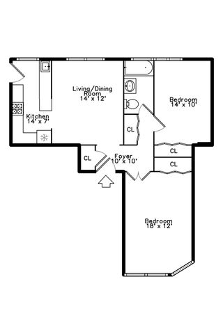 146 Clyde Avenue 2E, Evanston, IL 60202