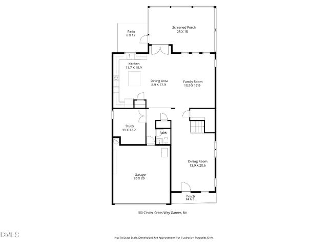 180 Cinder Cross Way, Garner, NC 27529