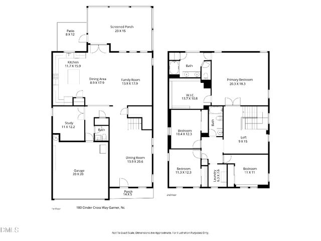 180 Cinder Cross Way, Garner, NC 27529