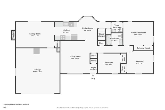 2117 Sunnyside DRIVE, Waukesha, WI 53186