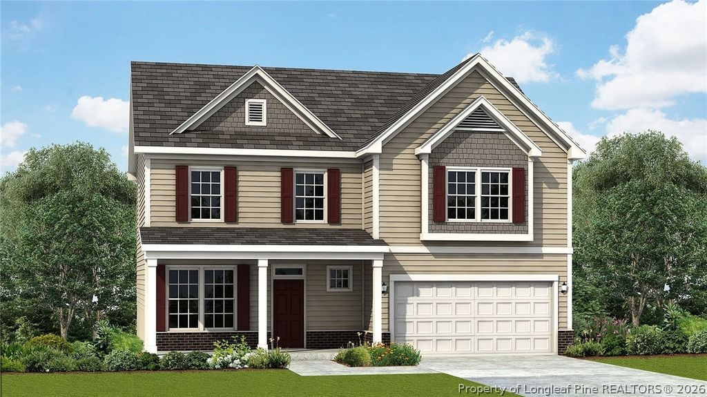 668 Grand Griffon Way, Lillington, NC 27546 — exterior
