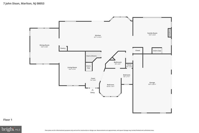 7 JOHN SLOAN WAY, Marlton, NJ 08053