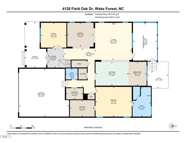 4128 Field Oak Drive, Wake Forest, NC 27587