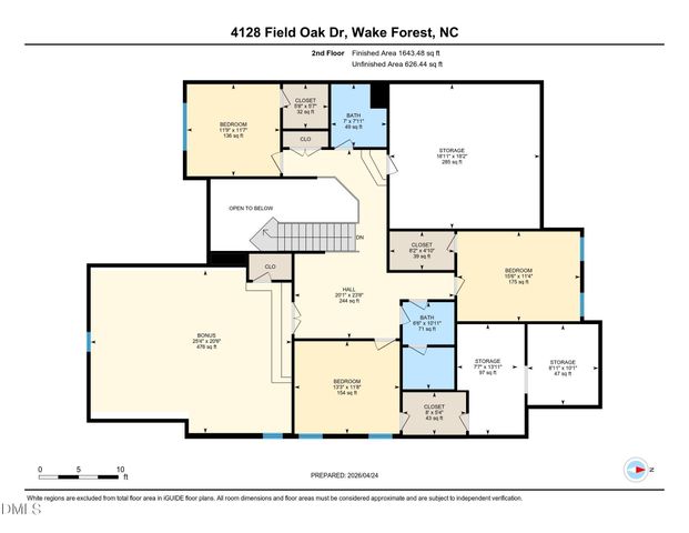 4128 Field Oak Drive, Wake Forest, NC 27587