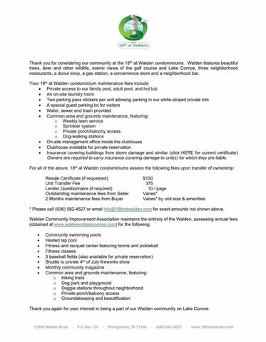 12900 Walden Road G 711, Montgomery, TX 77356