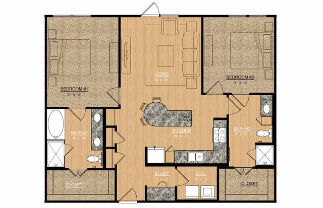 801 N Bishop Avenue 1-205, Dallas, TX 75208