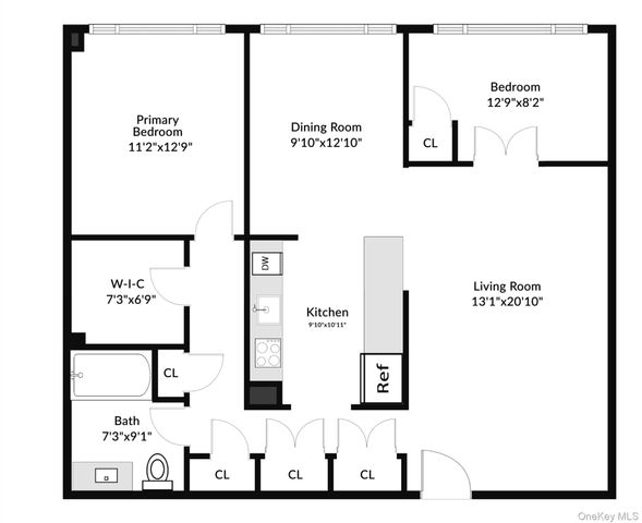 12 Old Mamaroneck Road 7F, White Plains, NY 10605