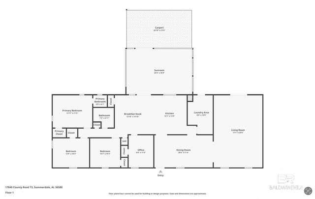 17840 County Road 73, Summerdale, AL 36580