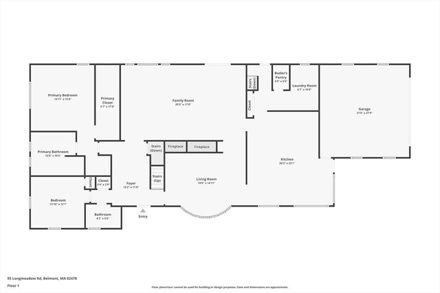 95 Longmeadow Rd, Belmont, MA 02478