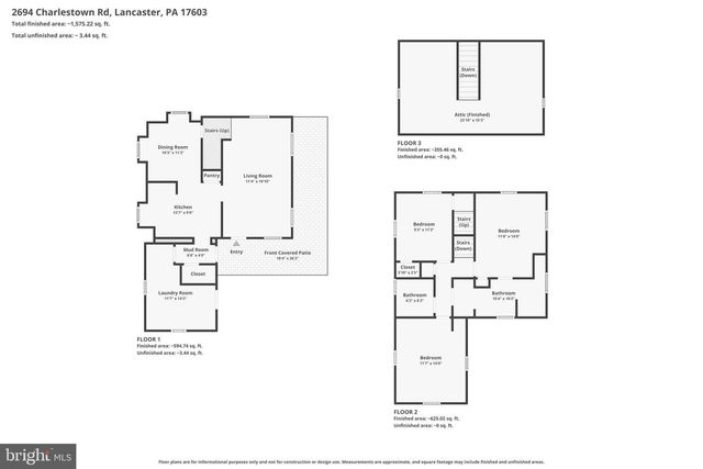 2694 CHARLESTOWN RD, Lancaster, PA 17603