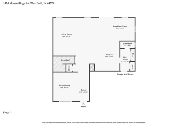 1496 Moose Ridge Lane, Westfield, IN 46074