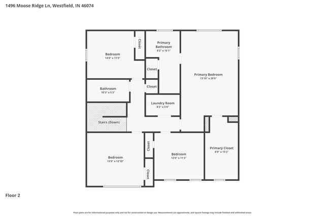 1496 Moose Ridge Lane, Westfield, IN 46074