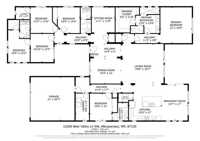 12200 Bear Valley Lane NW, Albuquerque, NM 87120