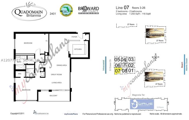 2401 S Ocean Dr 507, Hollywood, FL 33019