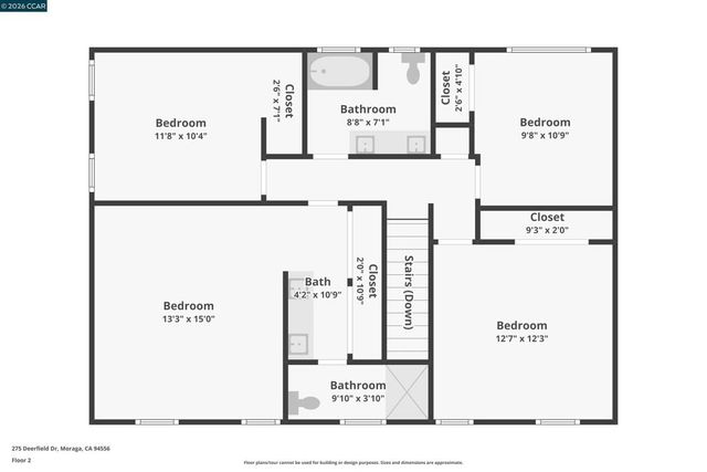 275 Deerfield Dr, Moraga, CA 94556