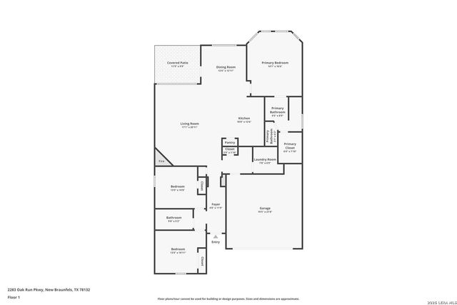 2283 OAK RUN PKWY, New Braunfels, TX 78132